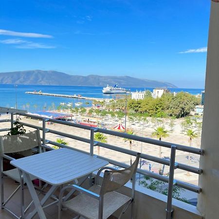 Sea View Apartment Влёра Экстерьер фото