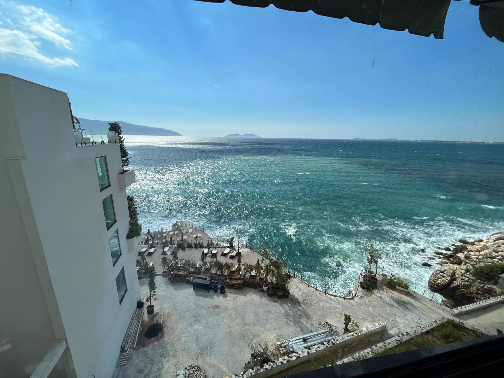 Sea View Apartment Влёра Экстерьер фото